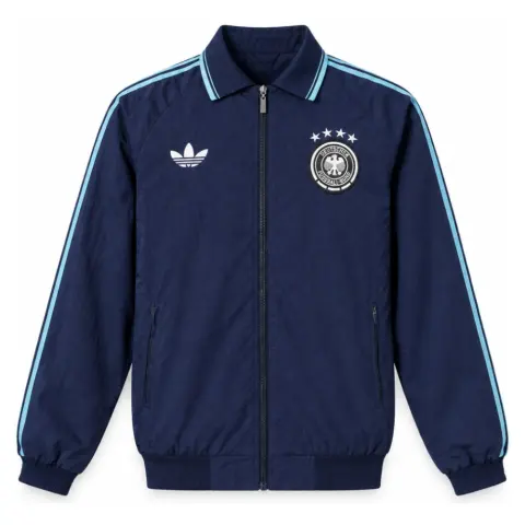 German 2026 Full-Zip Jacket - Navy Blue