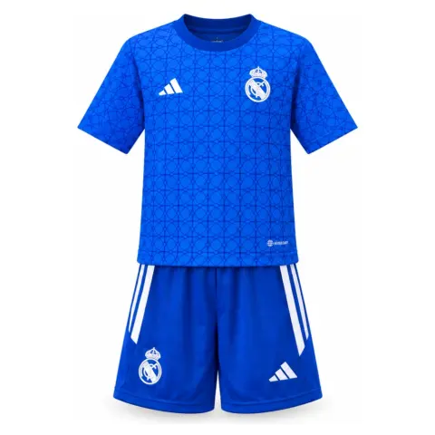 Real Madrid 26/27 Blue Training Kit Kids Kit