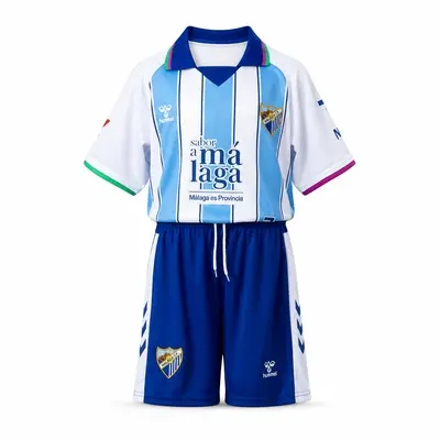 Malaga 26/27 Home Kids Kit Jersey