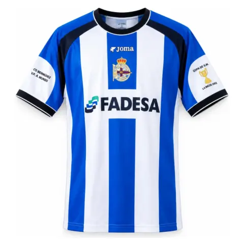 Retro Deportivo de La Coruna 01/02 Home Jersey