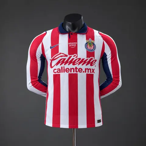 Chivas Guadalajara 26/27 Home Player Version Long Sleeved Jersey