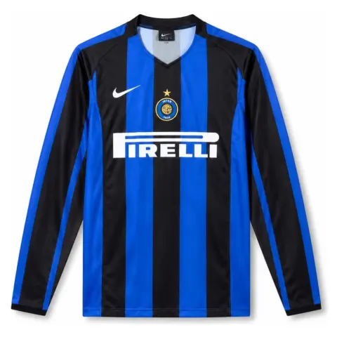 Inter Milan 04/05 Home Long Sleeves Retro Jersey