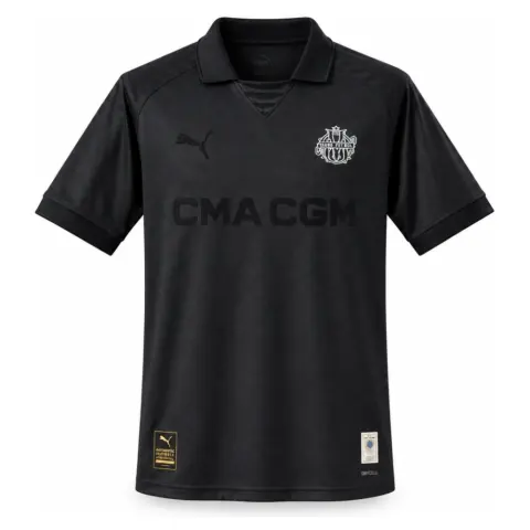 Olympique de Marseille 125th Anniversary Black Jersey