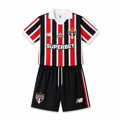Sao Paulo 26/27 Away Kids Kit Jersey