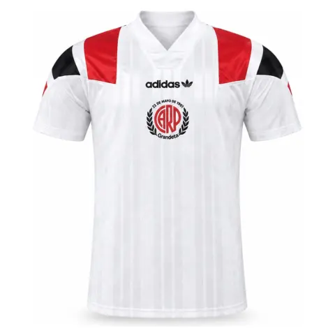 River Plate 26/27 EQT White Player Version Retro Jersey