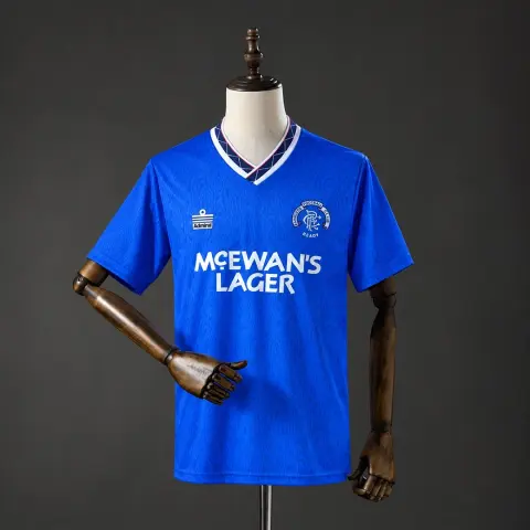 Rangers 90/92 Home Retro Jersey
