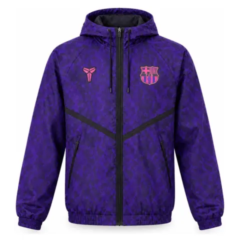 Barcelona 26/27 Full Zip Jacket - Dark Purple