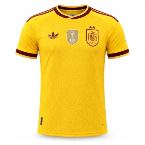 Spain 2026 Gold Special Edition Player Version Jersey