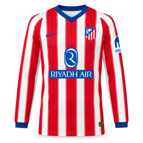 Atletico Madrid 26/27 Home Long-Sleeve Jersey