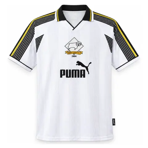 Derby County 95/97 Home Retro Jersey