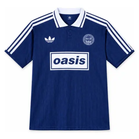 Oasis Live '25 Originals Navy Blue 3-Stripes Football Shirt