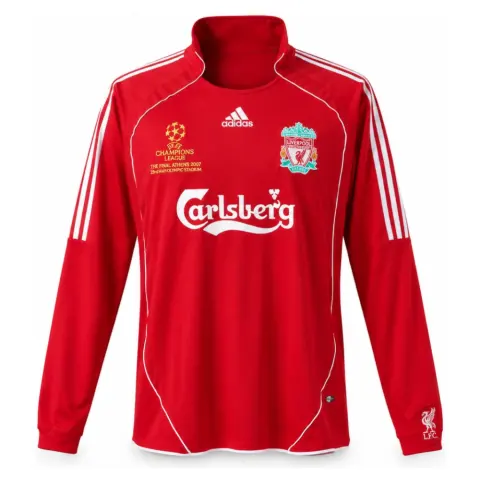 LFC 06/07 Home Champions League Edition Long Sleeve Retro Jersey