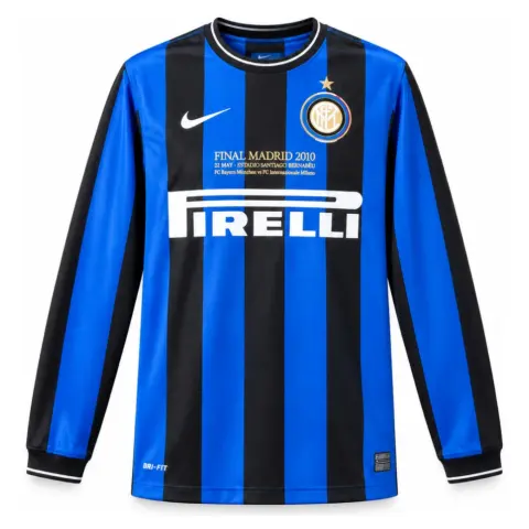 Inter Milan 2010 Home Long Sleeves Retro Jersey