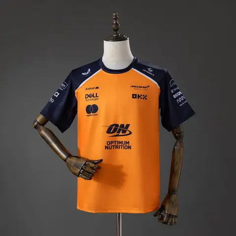Castore McLaren F1 Orange And Black T-shirt