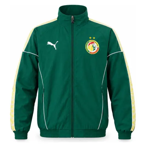Senegal 2026 Full-Zip Jacket - Green