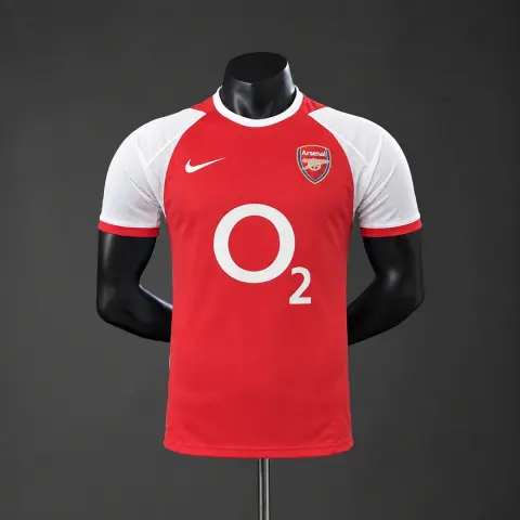 Retro Arsenal 02/03 home Player Version Jersey