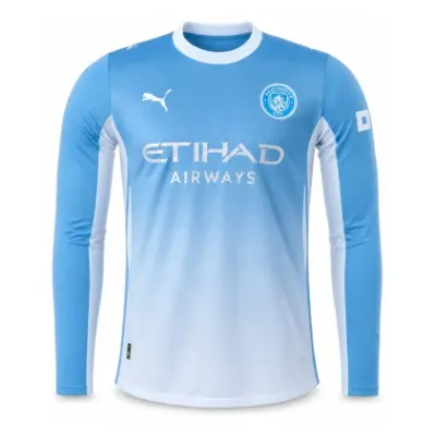 Manchester City 26/27 Home Player Version Long Sleeved Jersey