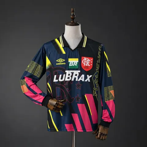 Flamengo 1998 Goalkeeper Retro Long Sleeves Jersey