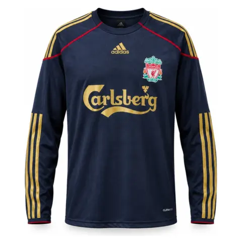 LFC 09/10 Away Long Sleeve Retro Jersey