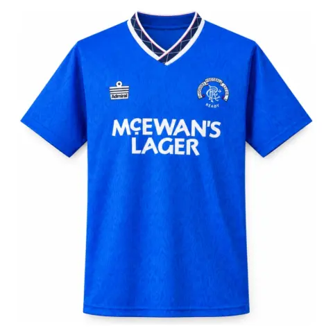 Rangers 90/92 Home Retro Jersey