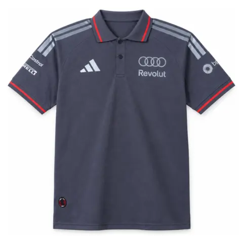AUDI REVOLUT F1 2026 Dark Gray Polo