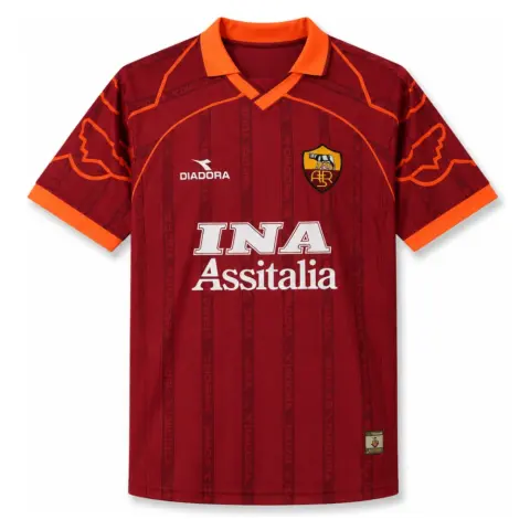Roma 99/00 Home Retro Jersey