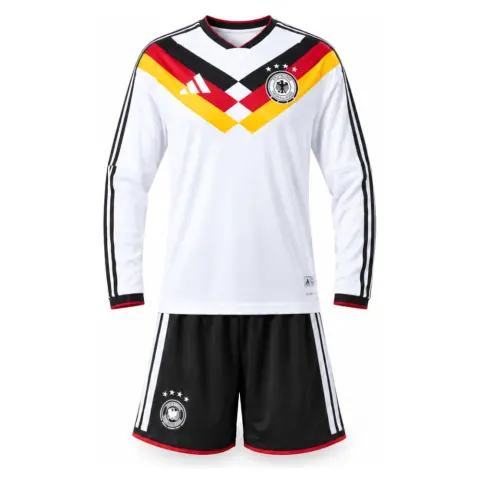 Germany 2026 Home Long-Sleeve Kids Kit
