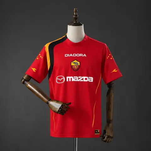 Roma 04/05 Home Retro Jersey