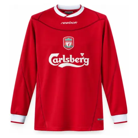 LFC 02/04 Home Long sleeves Retro Jersey