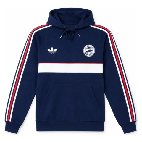 Bayern Munich 26/27 Hooded - Dark Blue