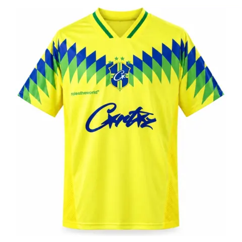 Brazil 1995 Home Corteiz Retro Jersey