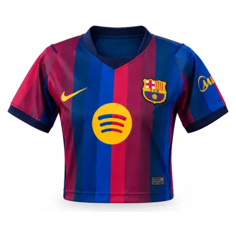 Barcelona 26/27 Home Women's Crop Jersey