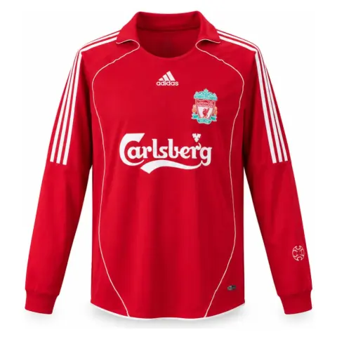 LFC 06/07 Home Long Sleeve Retro Jersey
