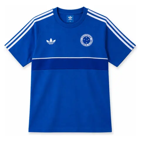 Cruzeiro 26/27 Women's Adidas Originals Blue T-shirt