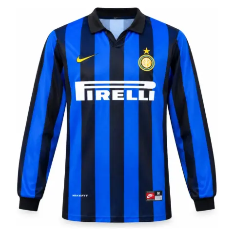 Inter Milan 98/99 Home Long Sleeves Retro Jersey