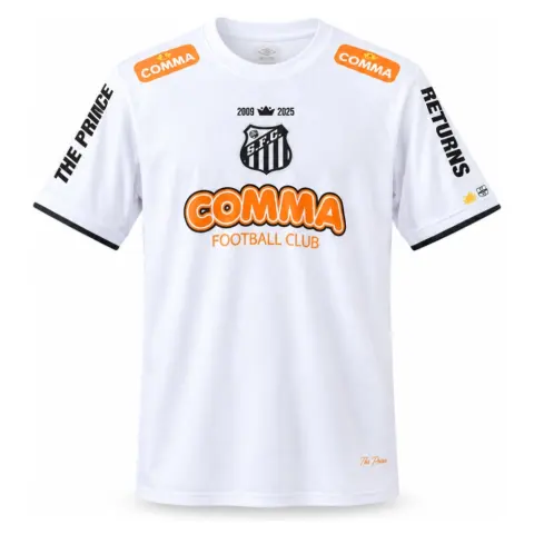 Santos 2008 White special edition Retro Jersey