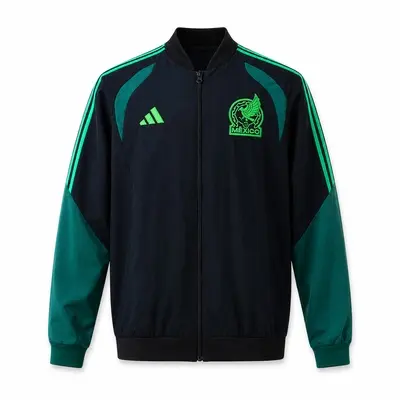 Mexico 2026 All Weather Jacket Windbreaker - Black