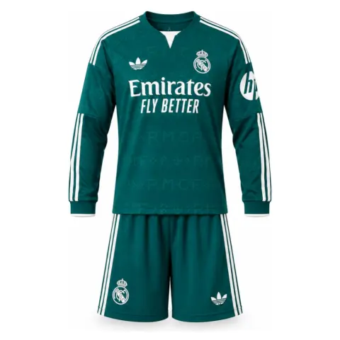 Real Madrid 26/27 Away Long-Sleeve Kids Kit
