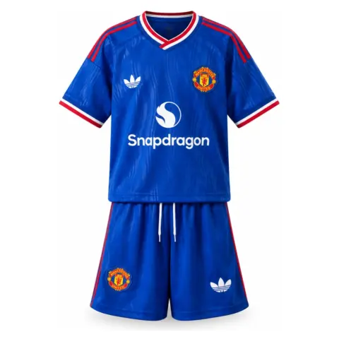 M-U 26/27 Away Kids Kit Jersey