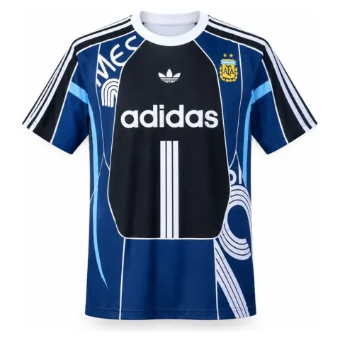 Argentina 26/27 Adidas Trefoil Black Jersey