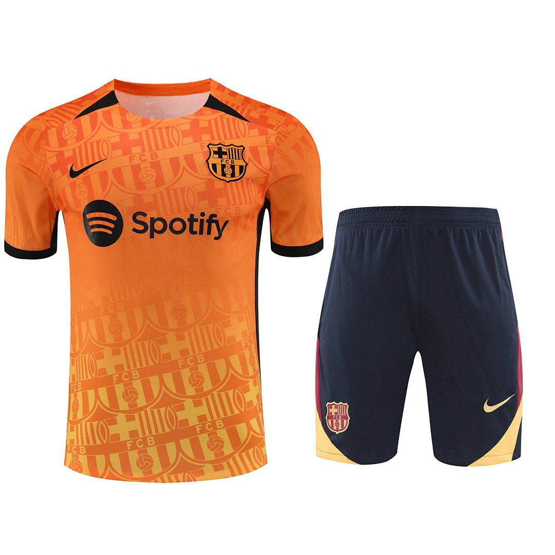24/25 Barcelona Short Sleeve Training Kit