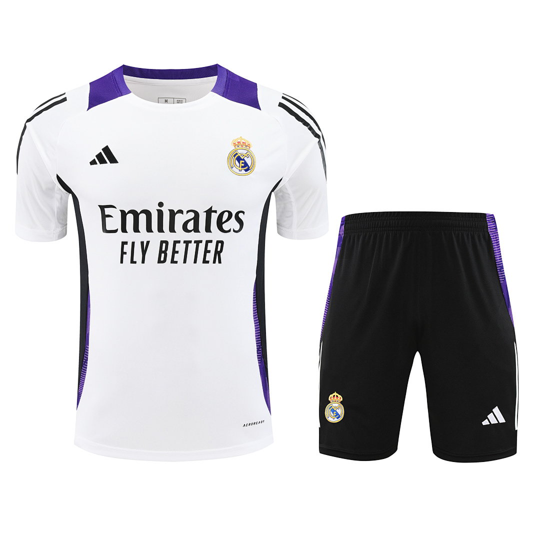 24/25 Real Madrid Short Sleeve Training Kit