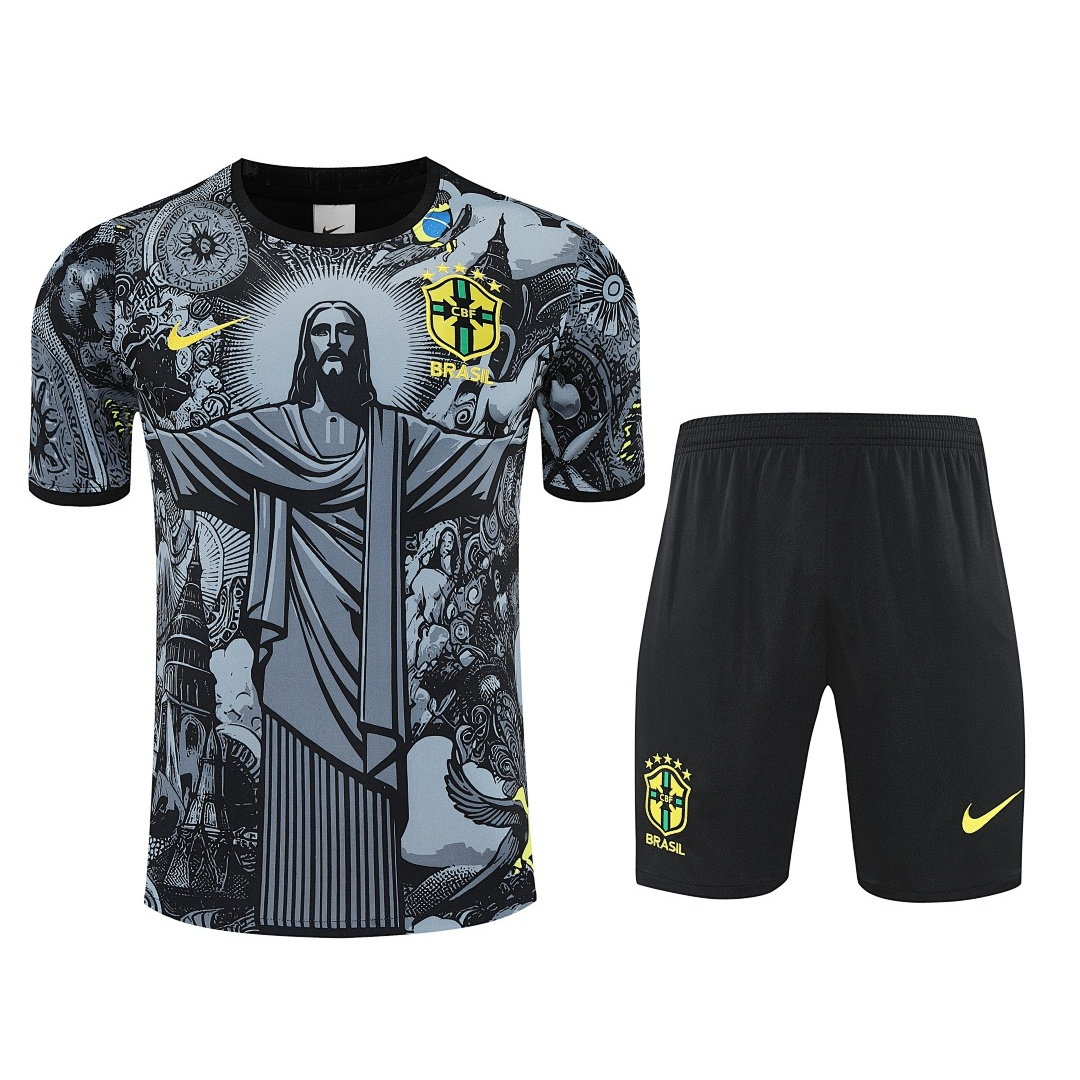 25/26 Brazil Short Sleeve Training Kit