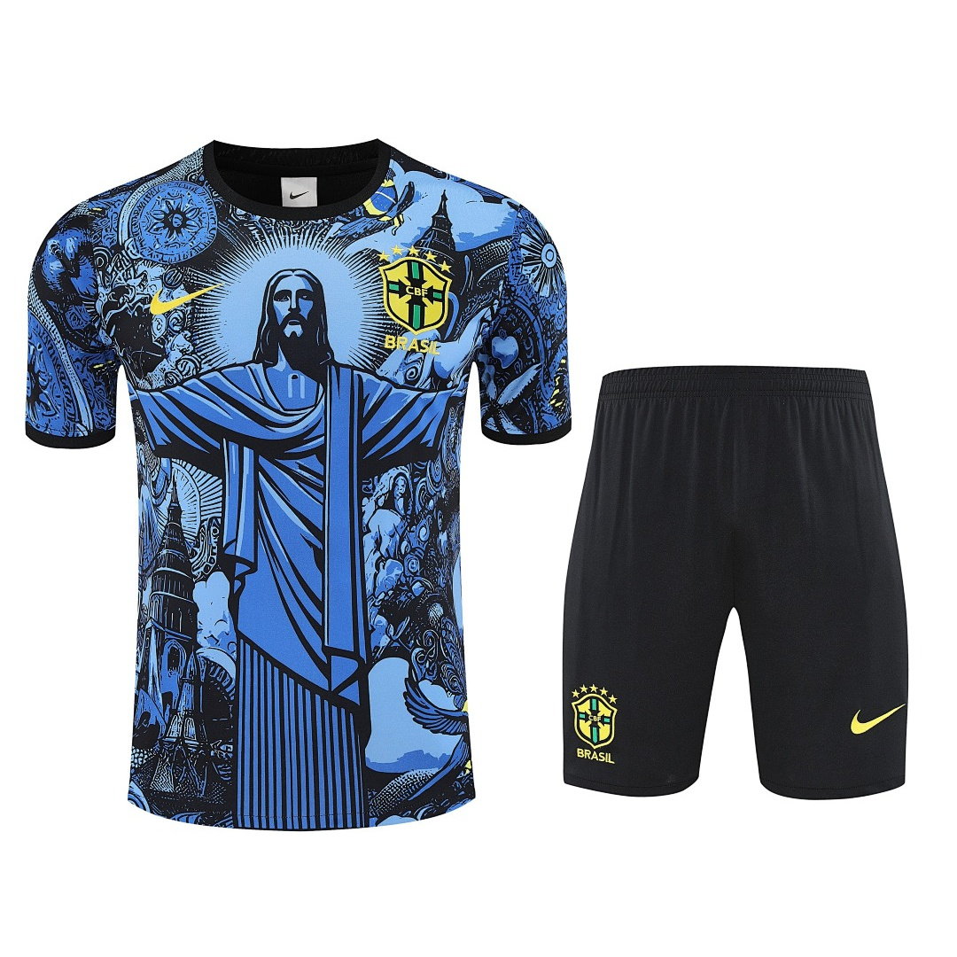 25/26 Brazil Short Sleeve Training Kit