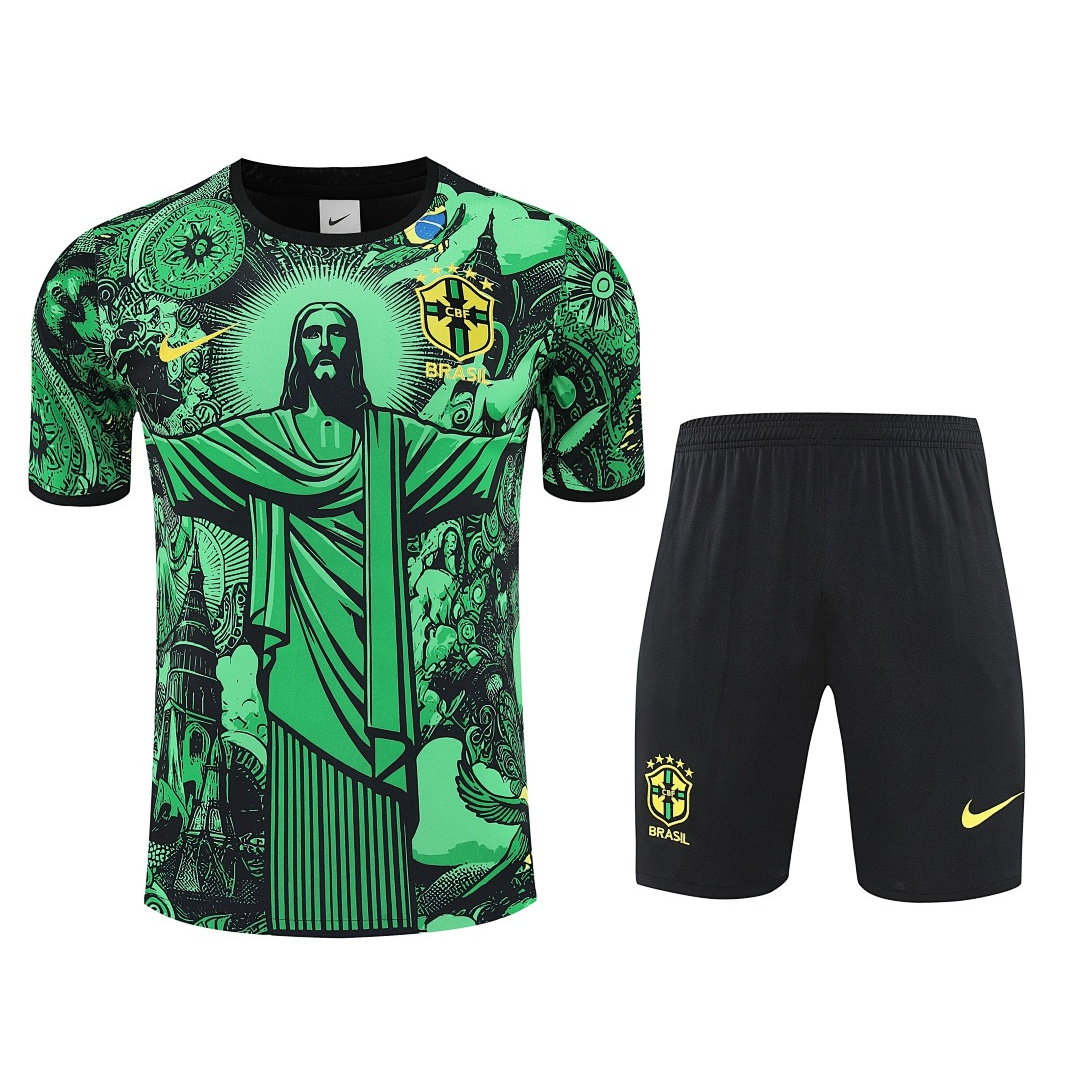 25/26 Brazil Short Sleeve Training Kit