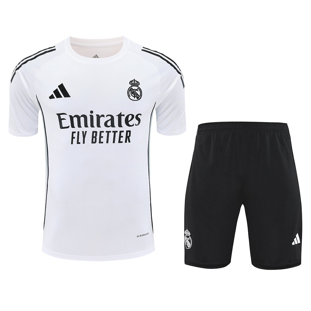 25/26 Real Madrid Short Sleeve Training Kit