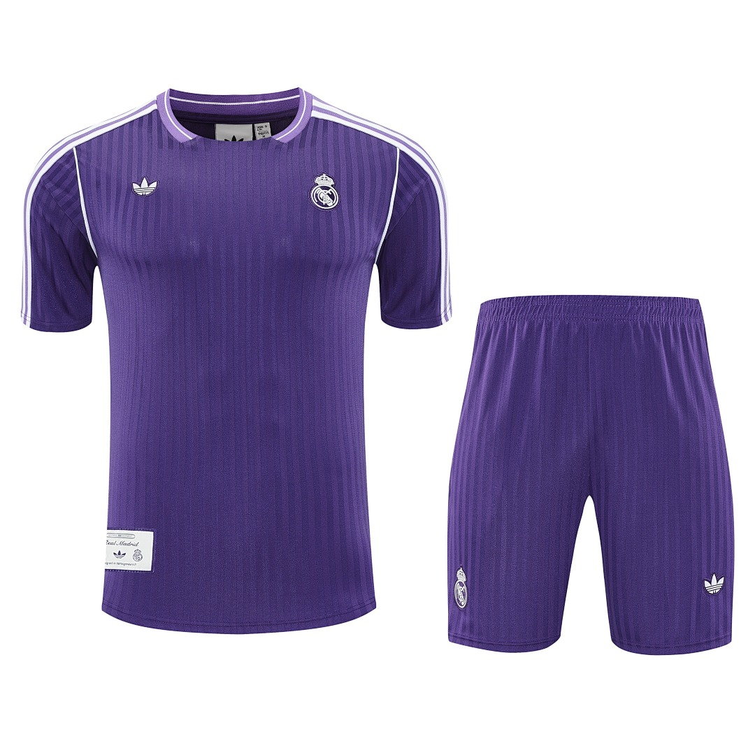 25/26 Real Madrid Retro Short Sleeve Training Kit