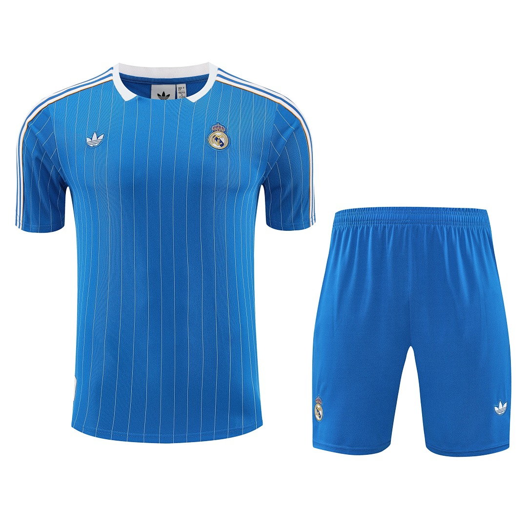 25/26 Real Madrid Retro Short Sleeve Training Kit