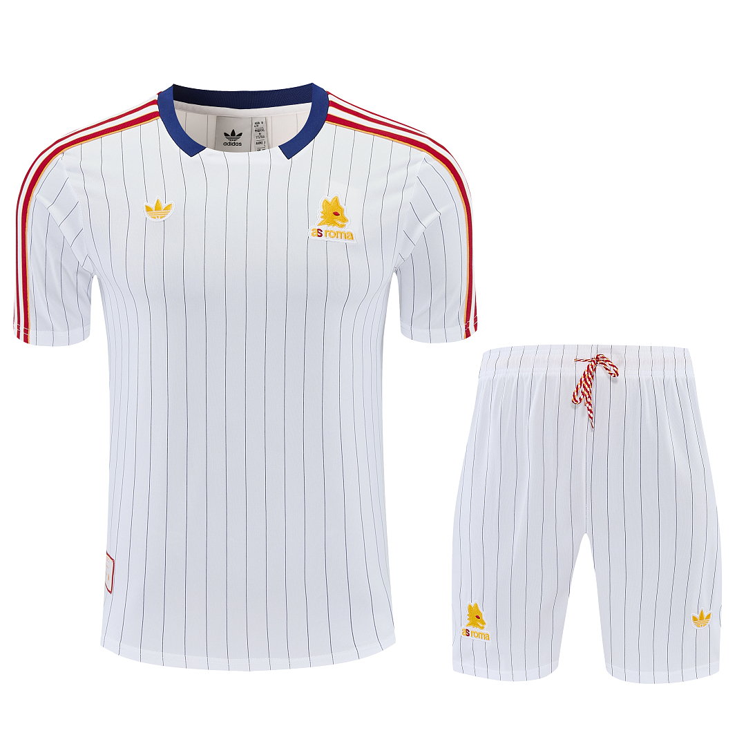 25/26 Roma Retro Short Sleeve Training Kit