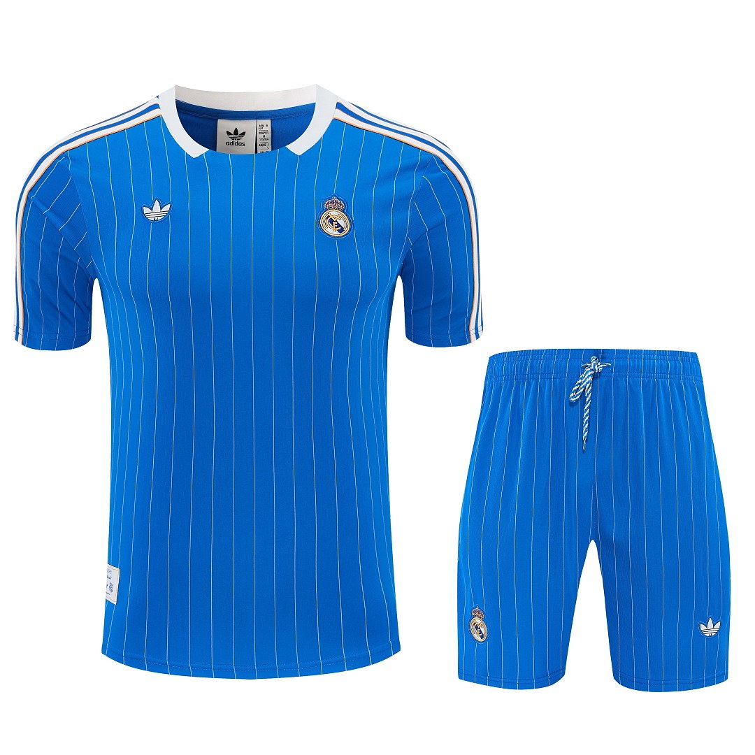 25/26 Real Madrid Retro Short Sleeve Training Kit